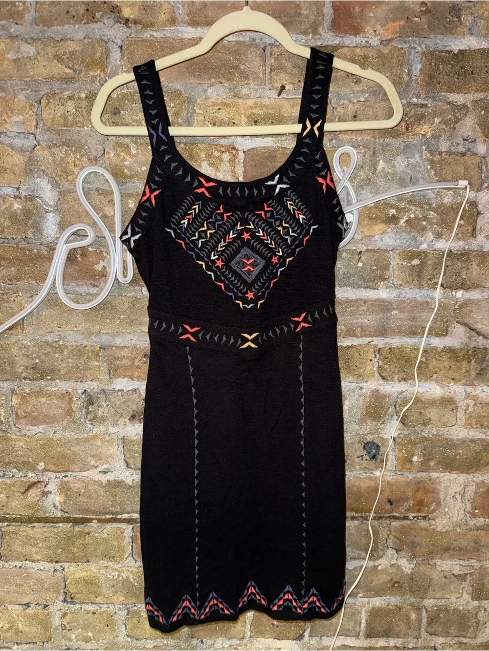 Free People Song Of The South Bodycon Mini Dress - Size Small